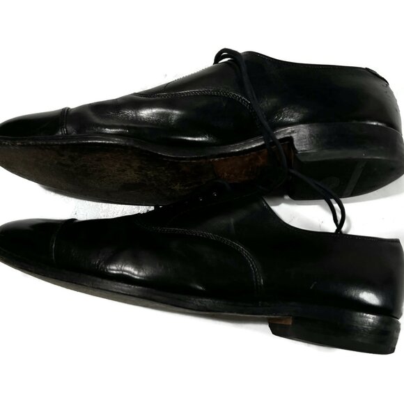 Allen Edmonds Park Avenue Black Leather Dress Shoes Oxfords‎ 10 C Cap Toe Dress main image 7